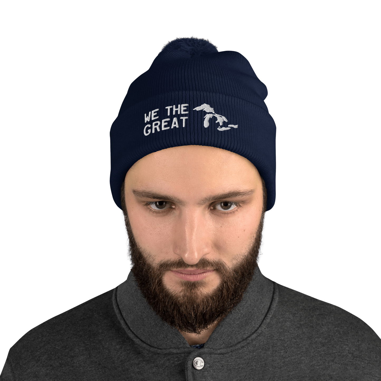 Great Lakes 'We the Great' Pom-Pom Beanie