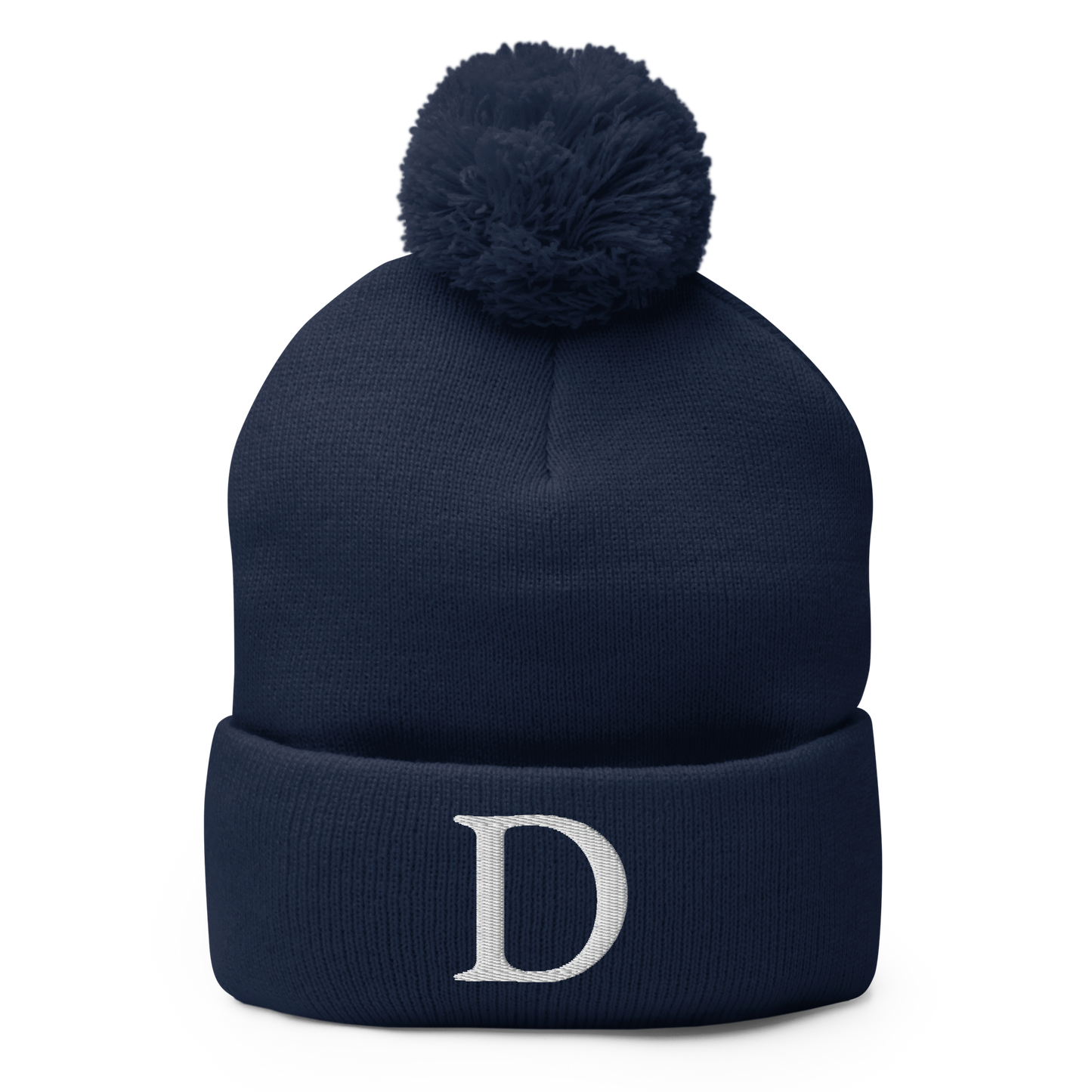 Detroit 'Old French D' Pom-Pom Beanie