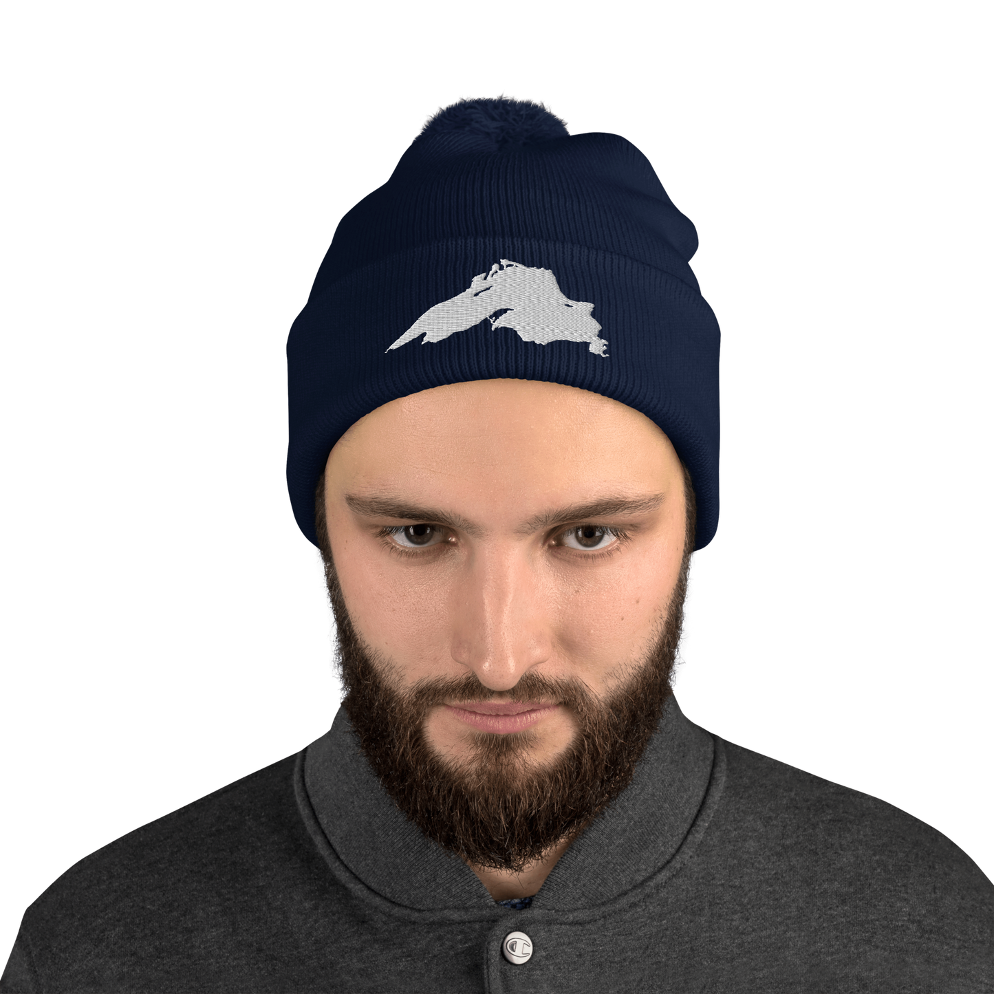 Lake Superior Pom-Pom Beanie