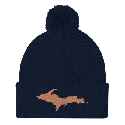 Upper Peninsula Pom-Pom Beanie | Copper