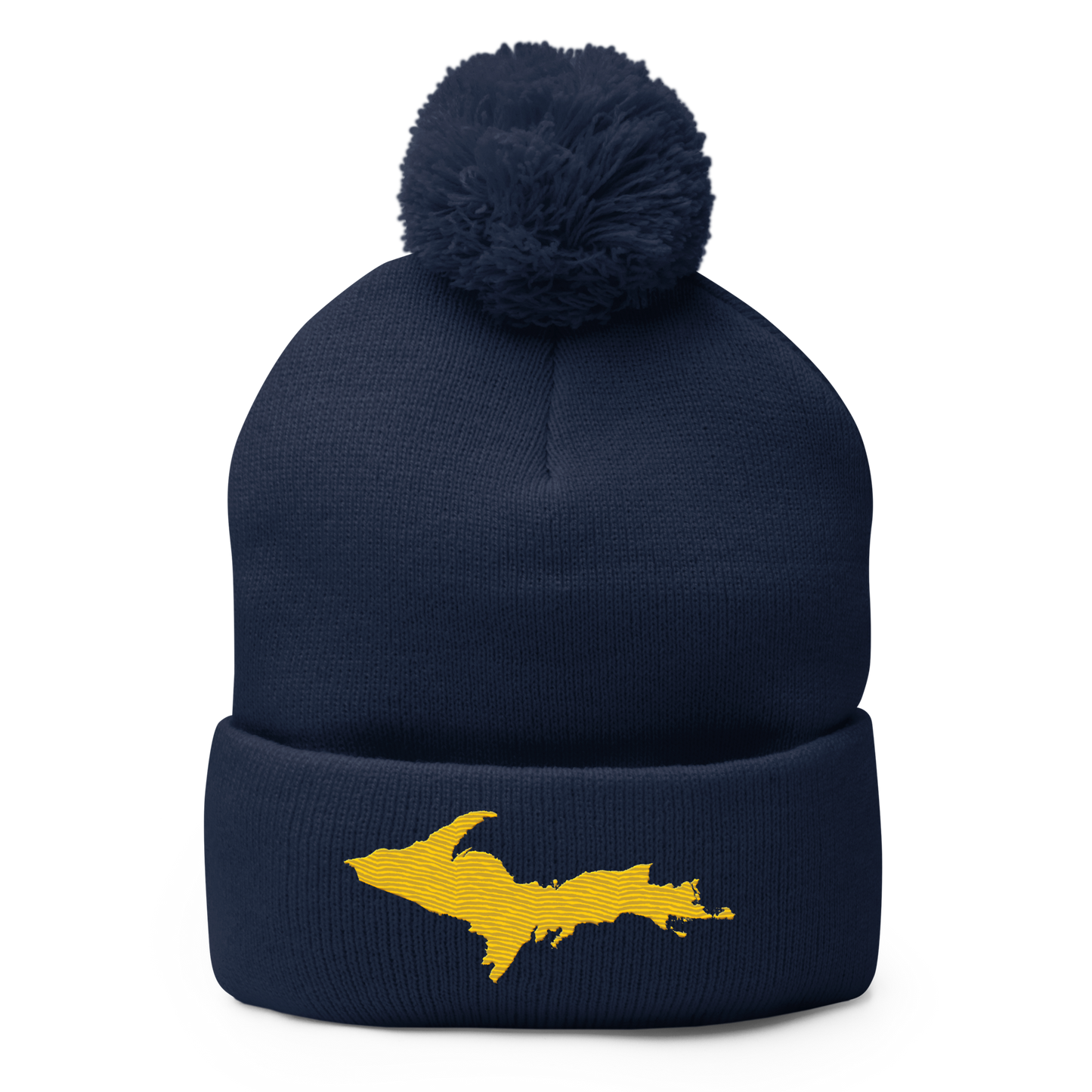 Upper Peninsula Pom-Pom Beanie | Maize