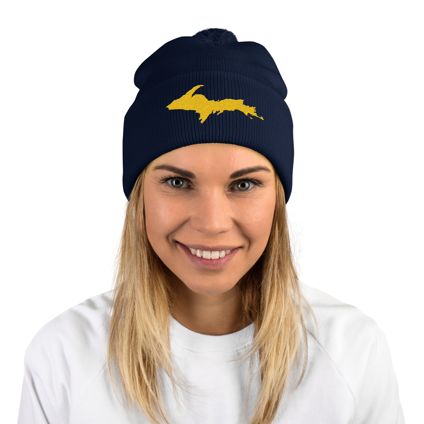 Upper Peninsula Pom-Pom Beanie | Maize