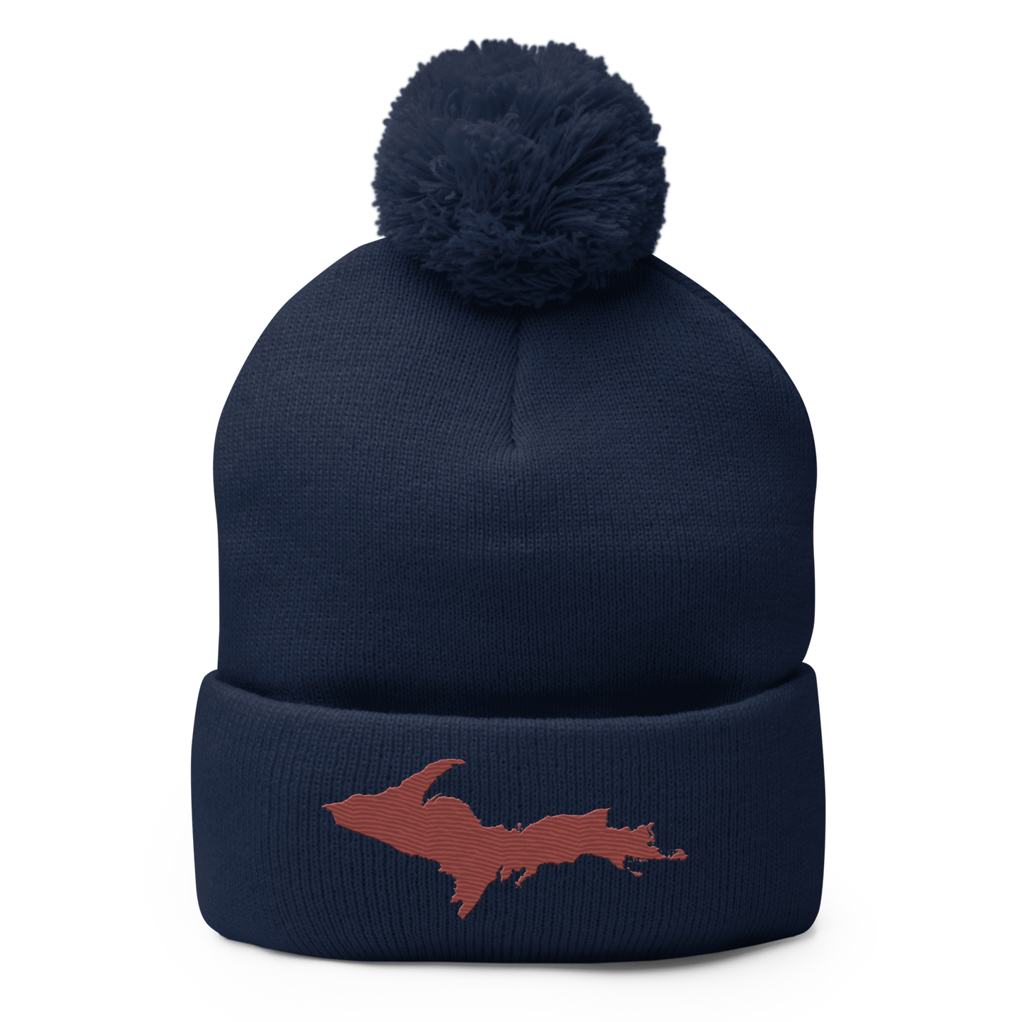 Upper Peninsula Pom-Pom Beanie | Ore Dock Red