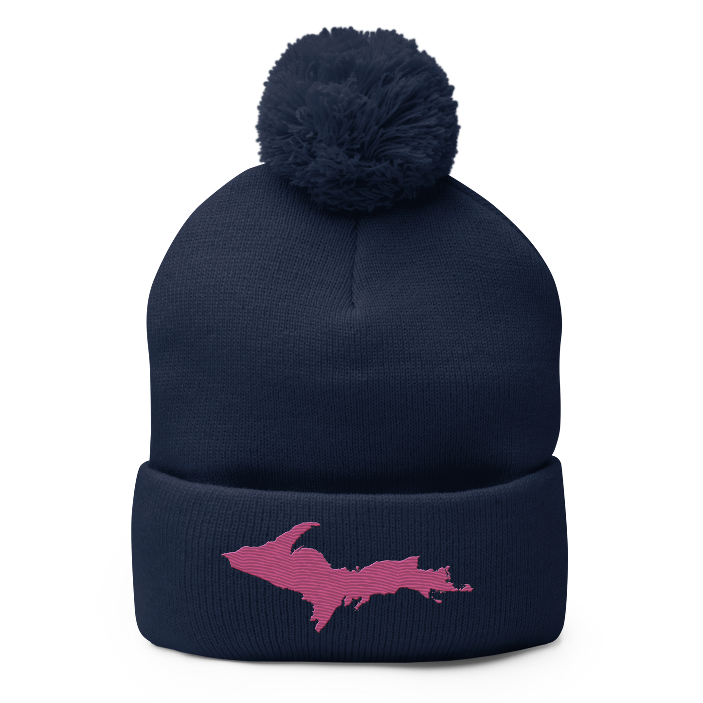 Upper Peninsula Pom-Pom Beanie | Apple Blossom Pink