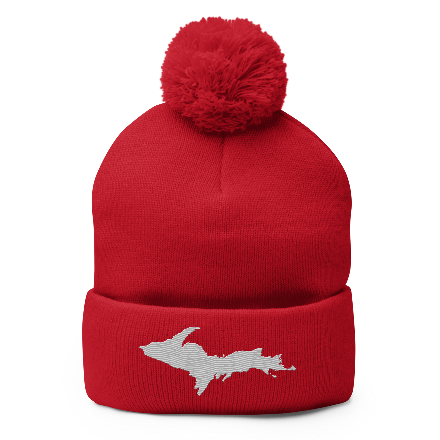 Upper Peninsula Pom-Pom Beanie | Platinum