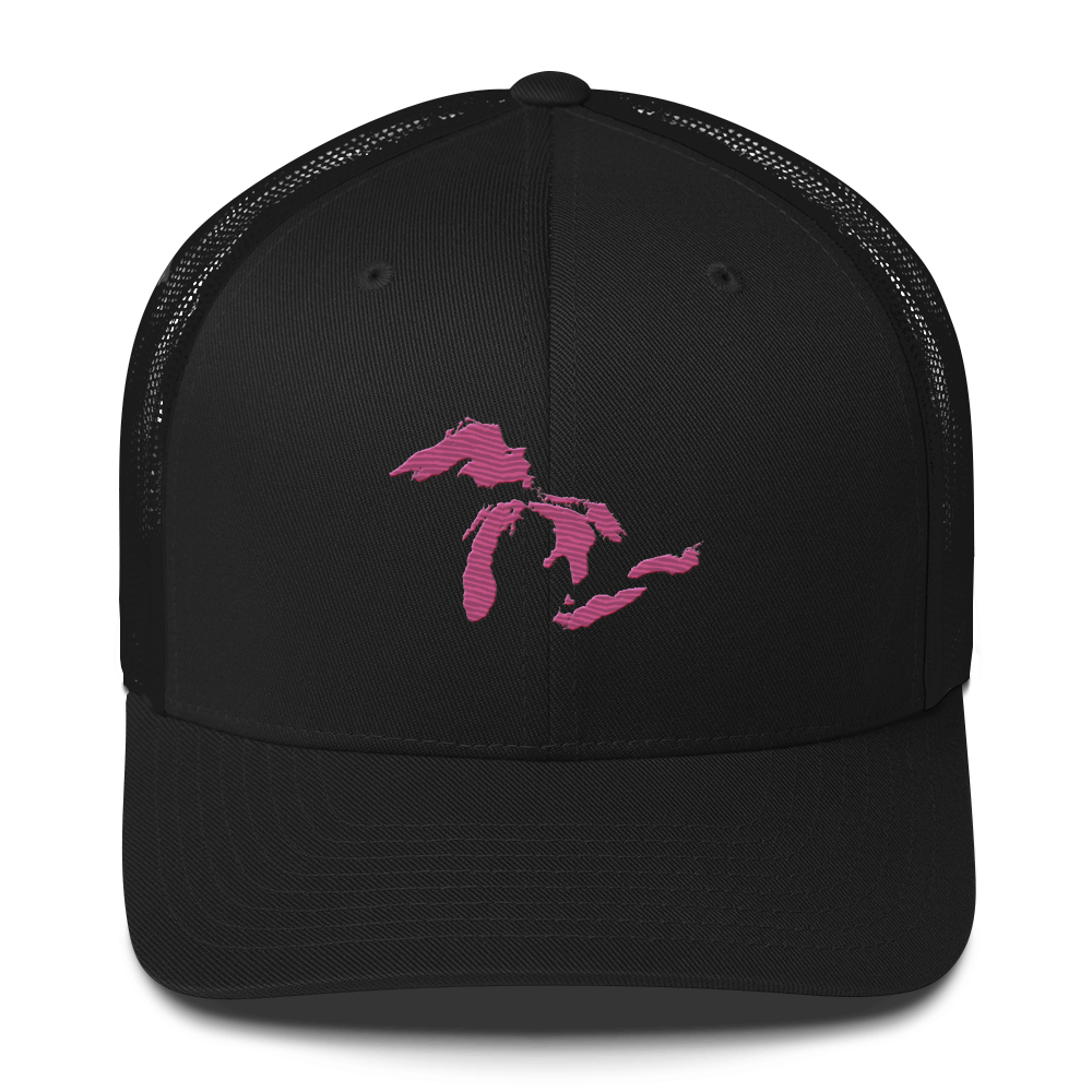 Great Lakes Trucker Hat (Apple Blossom Pink)