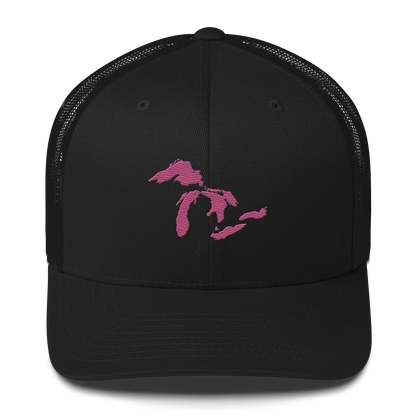 Great Lakes Trucker Hat (Apple Blossom Pink)