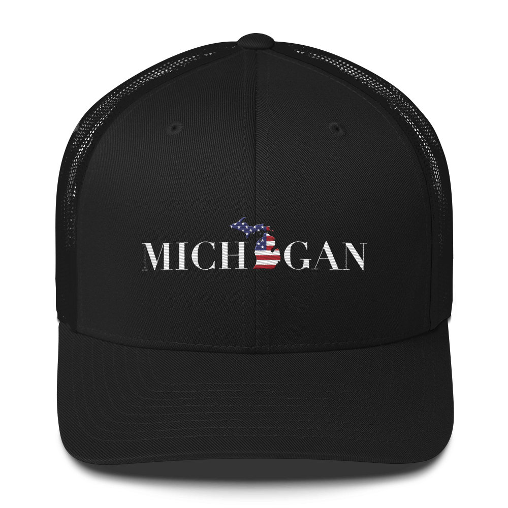 'Michigan' Trucker Hat (Didone Patriot Edition)