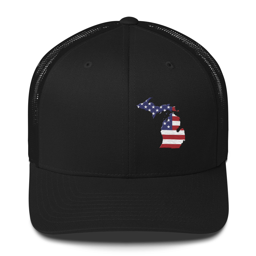 Michigan Trucker Hat (Patriot Edition)