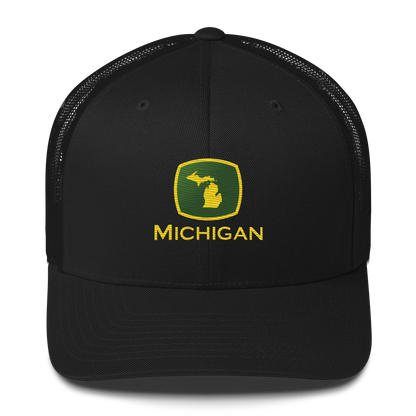 'Michigan' Trucker Hat (Tractor Parody)