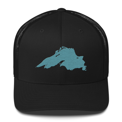 Lake Superior Trucker Hat | Huron Blue