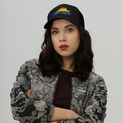 Lake Superior Trucker Hat | Rainbow Pride Edition