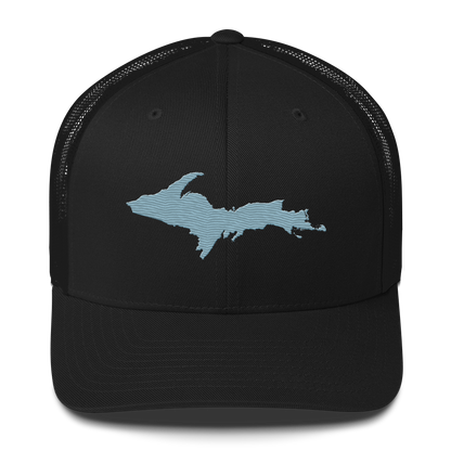 Upper Peninsula Trucker Hat | Opal Blue