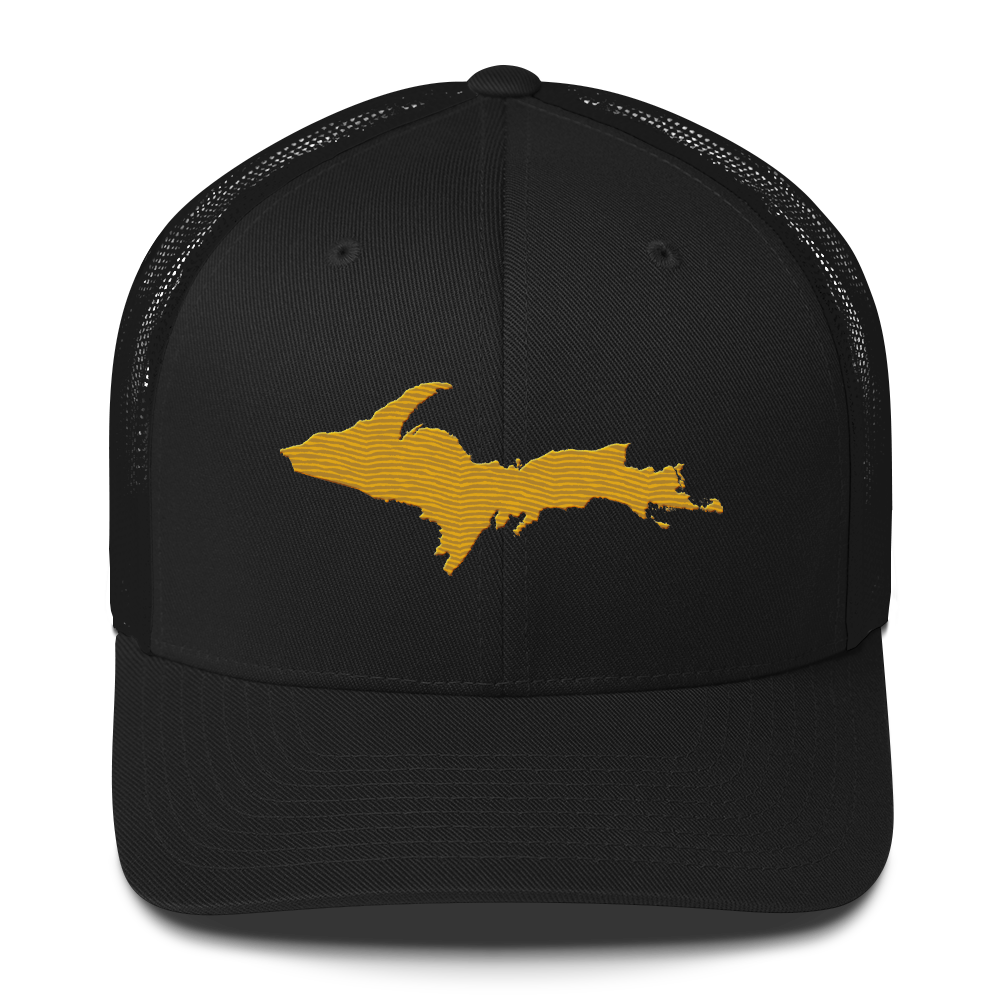 Upper Peninsula Trucker Hat | Gold