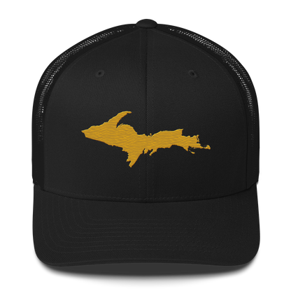 Upper Peninsula Trucker Hat | Gold