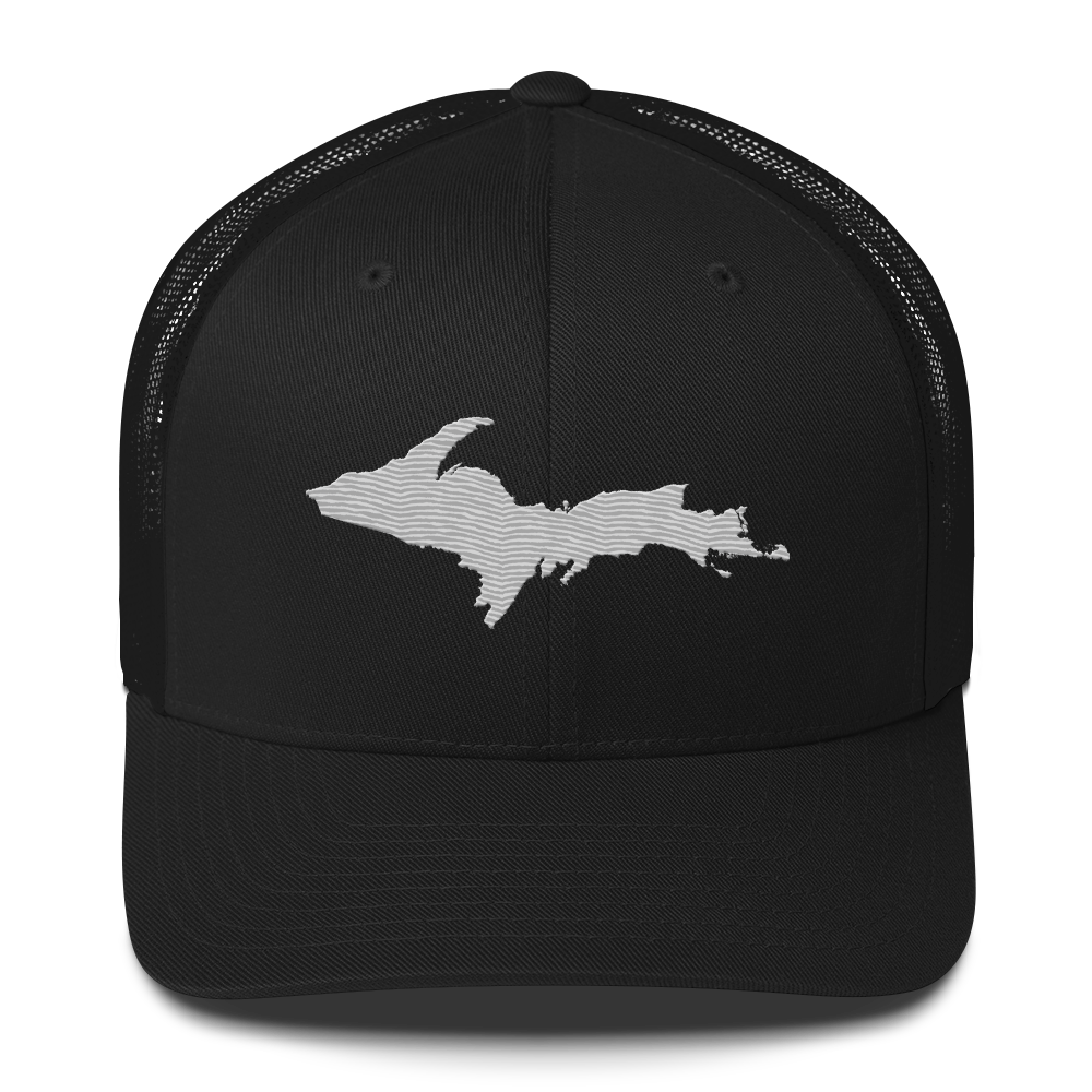 Upper Peninsula Trucker Hat | Platinum