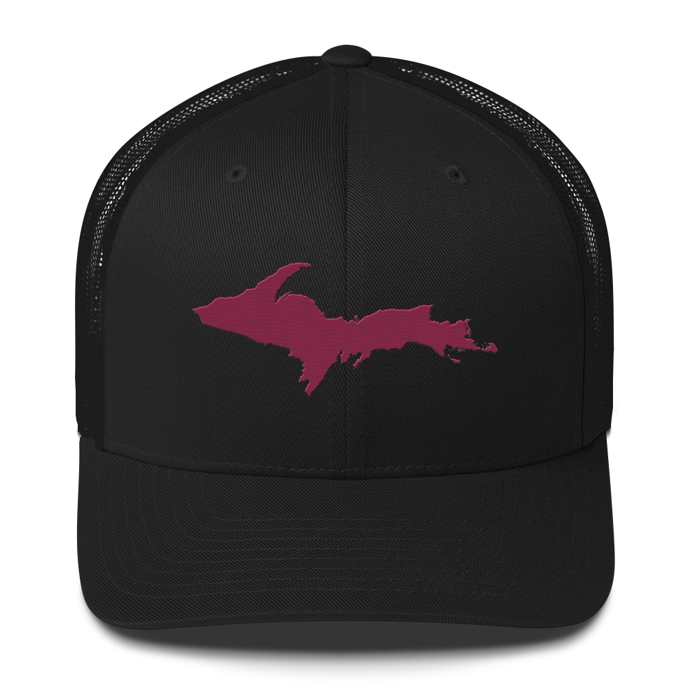 Upper Peninsula Trucker Hat | Ruby Red