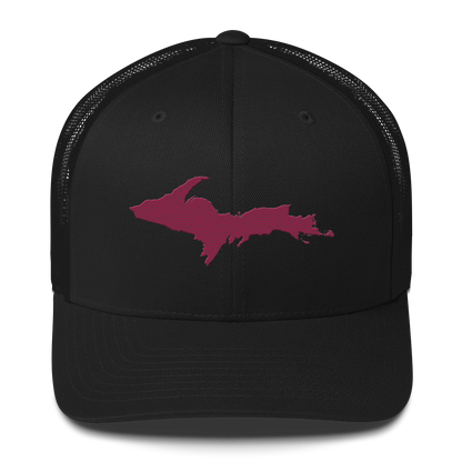 Upper Peninsula Trucker Hat | Ruby Red