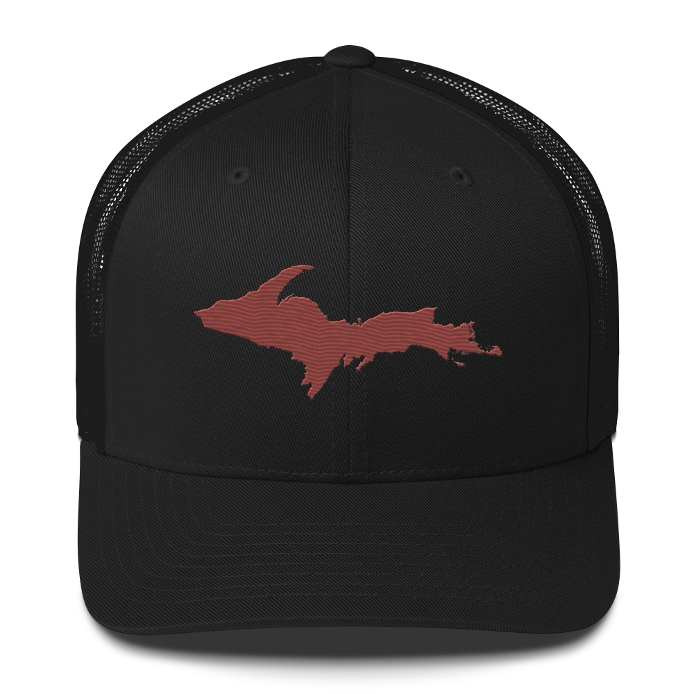 Upper Peninsula Trucker Hat | Ore Dock Red