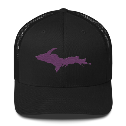 Upper Peninsula Trucker Hat | Plum