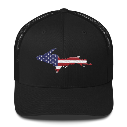 Upper Peninsula Trucker Hat | Patriotic Edition