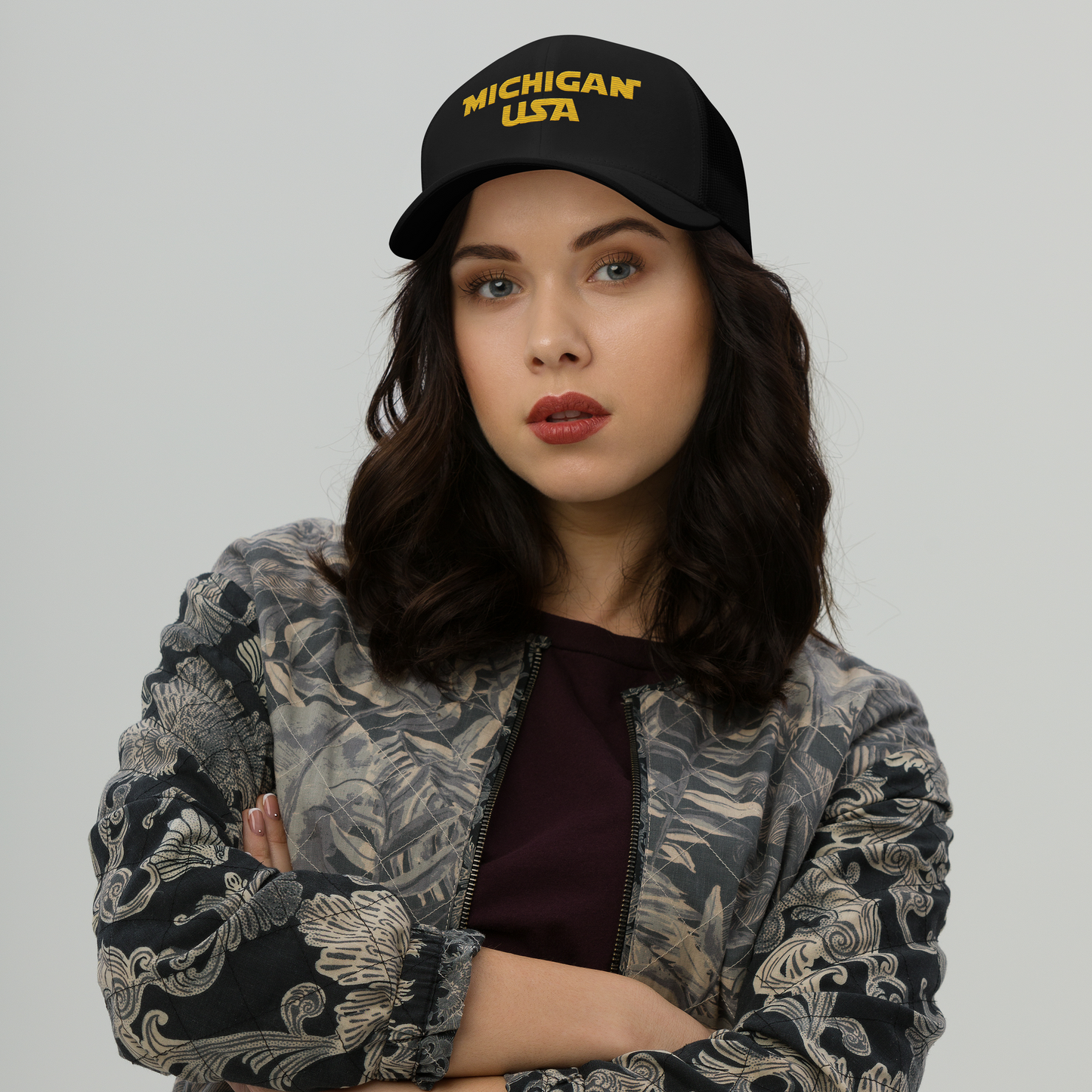 'Michigan USA' Trucker Hat | Epic SciFi Parody