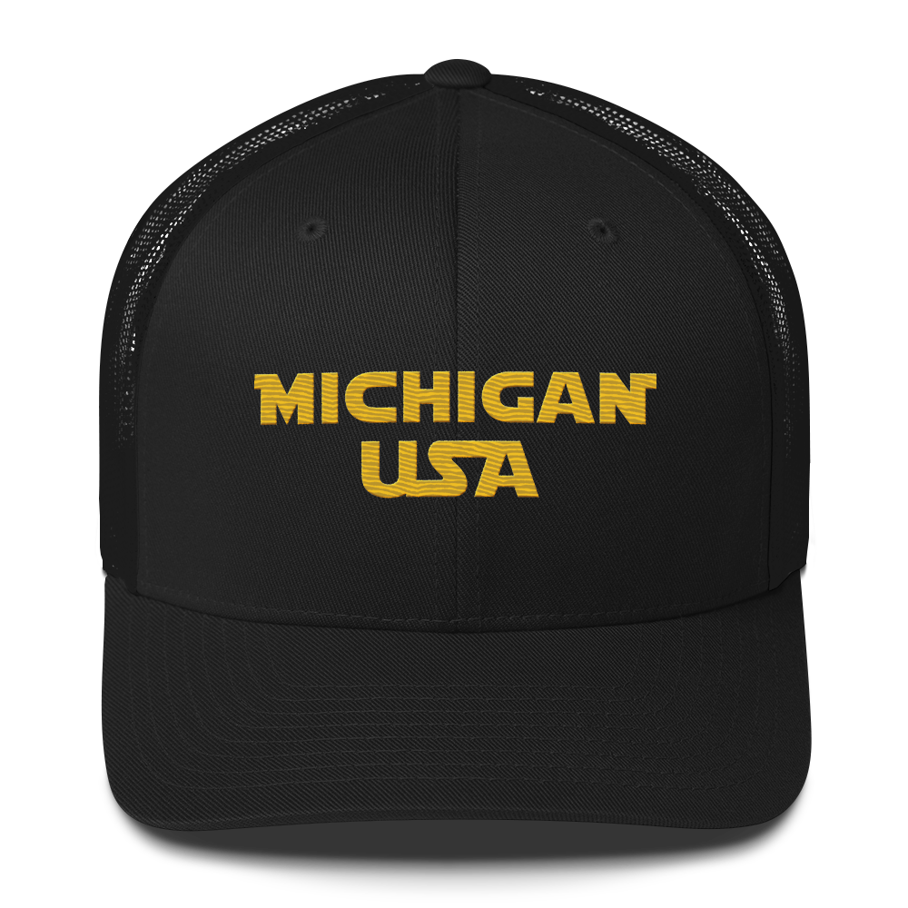 'Michigan USA' Trucker Hat | Epic SciFi Parody