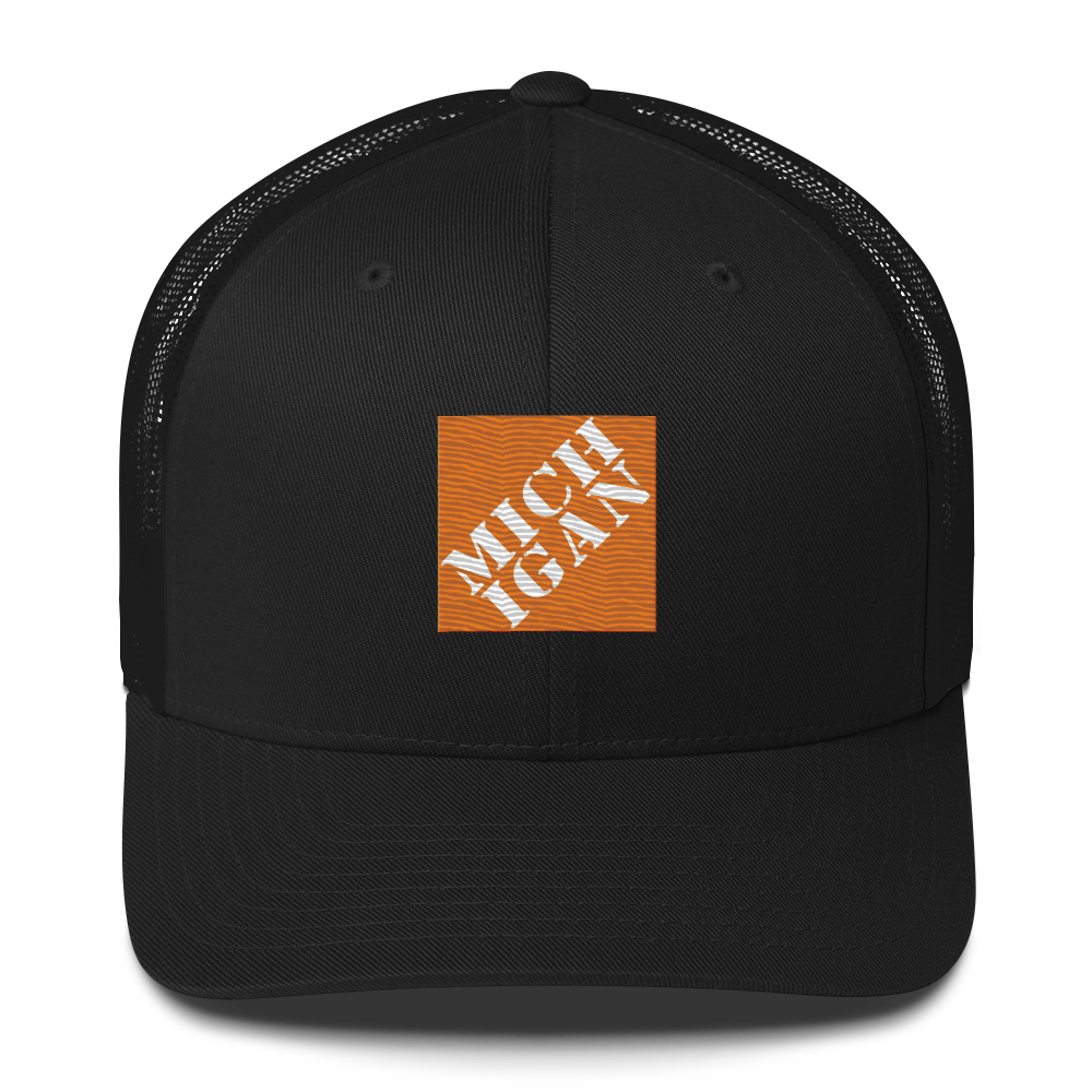 'Michigan' Trucker Hat | Construction Retail Parody