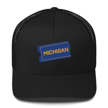 'Michigan' Trucker Hat | Video Rental Parody