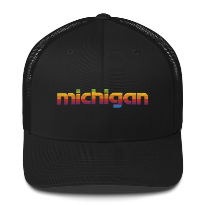 'Michigan' Trucker Hat | 80s Pomaceous Computer Parody