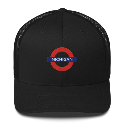 'Michigan' Trucker Hat | London Tube Parody