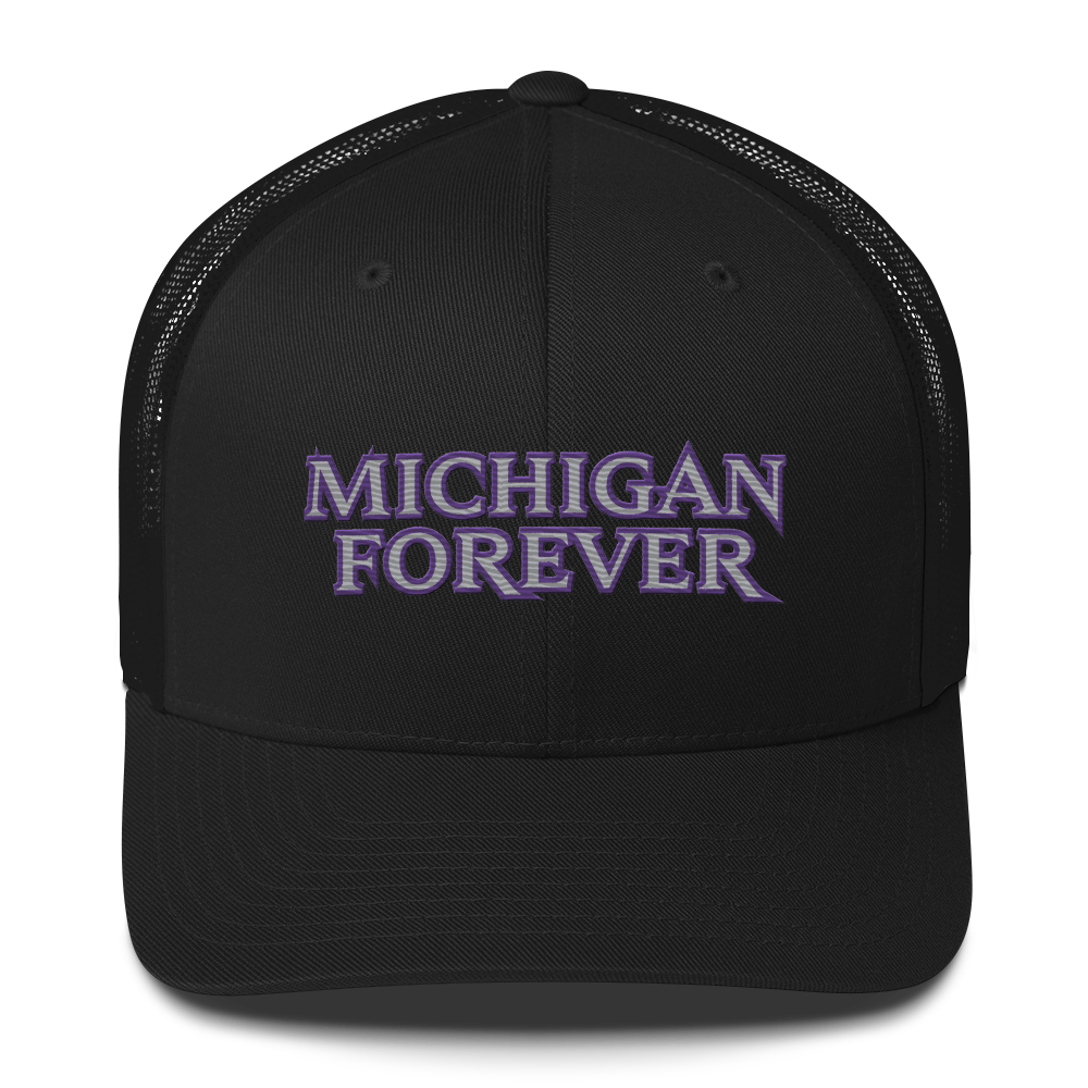 'Michigan Forever' Trucker Hat | African Cat Parody