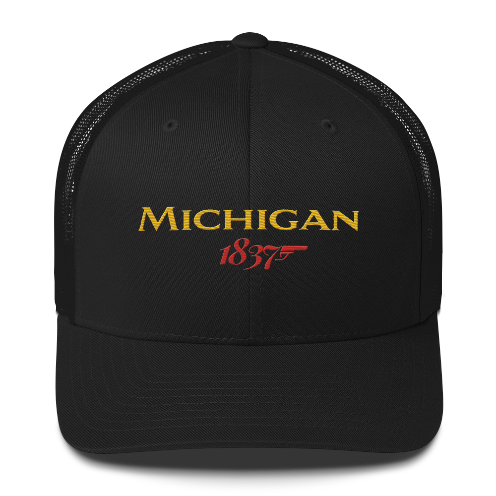 'Michigan 1837' Trucker Hat | British Spy Parody