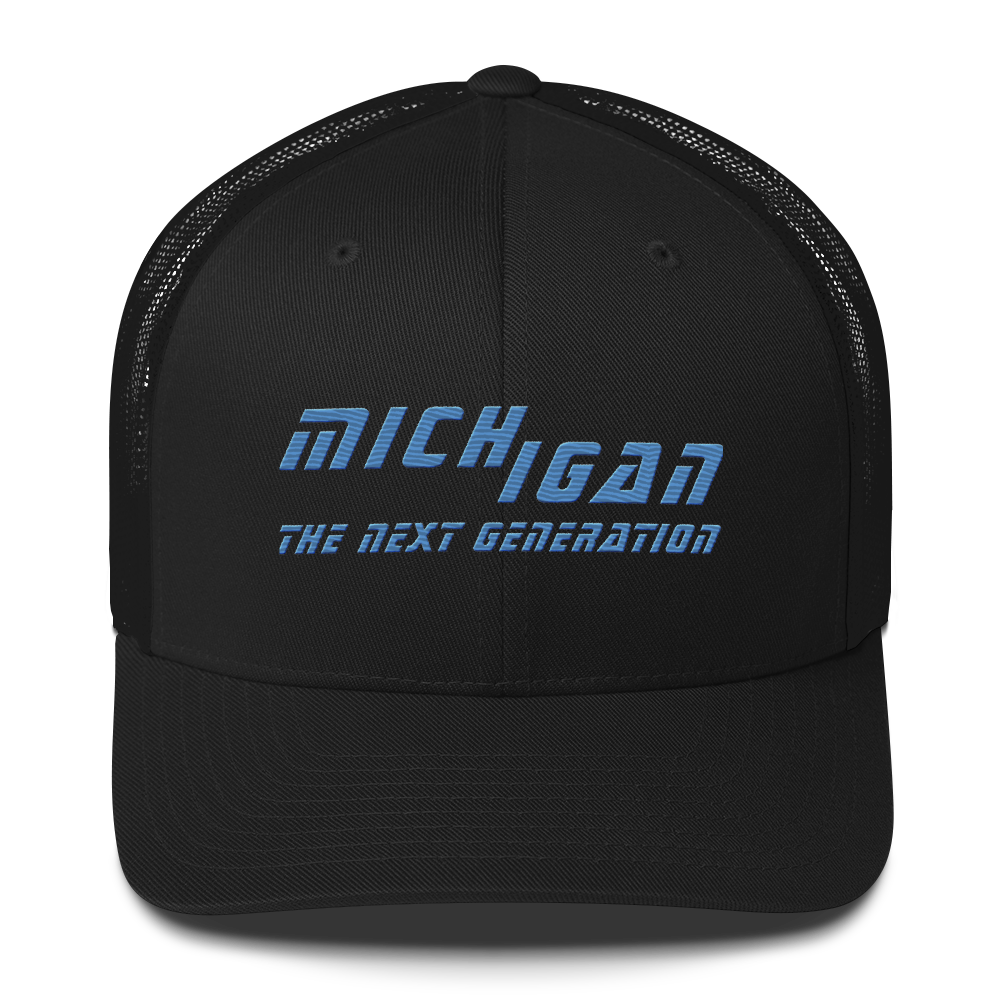 'Michigan The Next Generation' Trucker Hat | 80s SciFi Parody