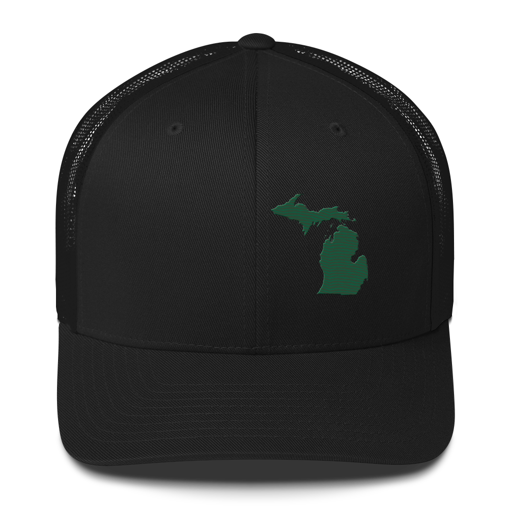 Michigan Trucker Hat | Superior Green Outline