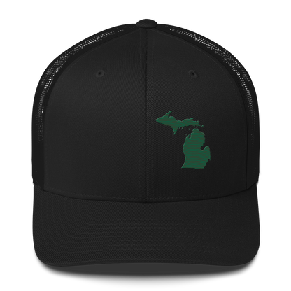 Michigan Trucker Hat | Superior Green Outline