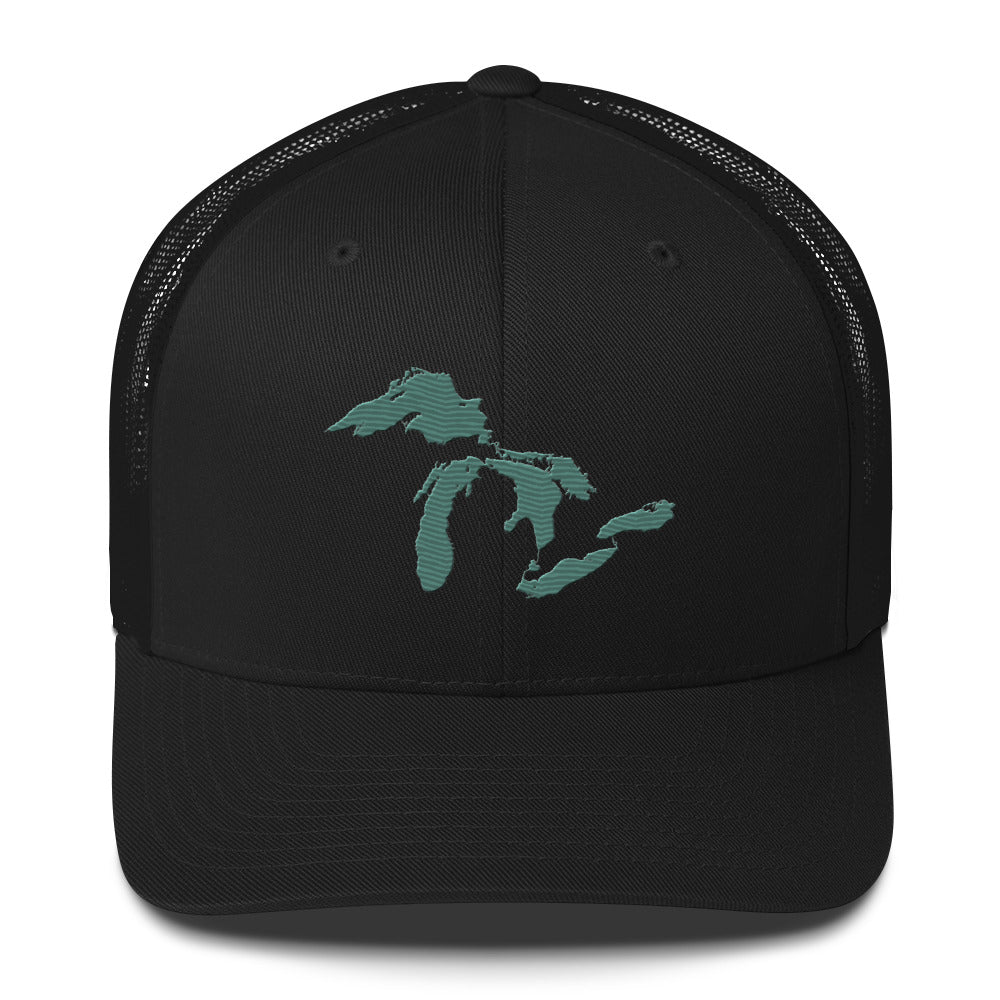 Great Lakes Trucker Hat | Copper Green