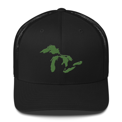 Great Lakes Trucker Hat | Pine Green