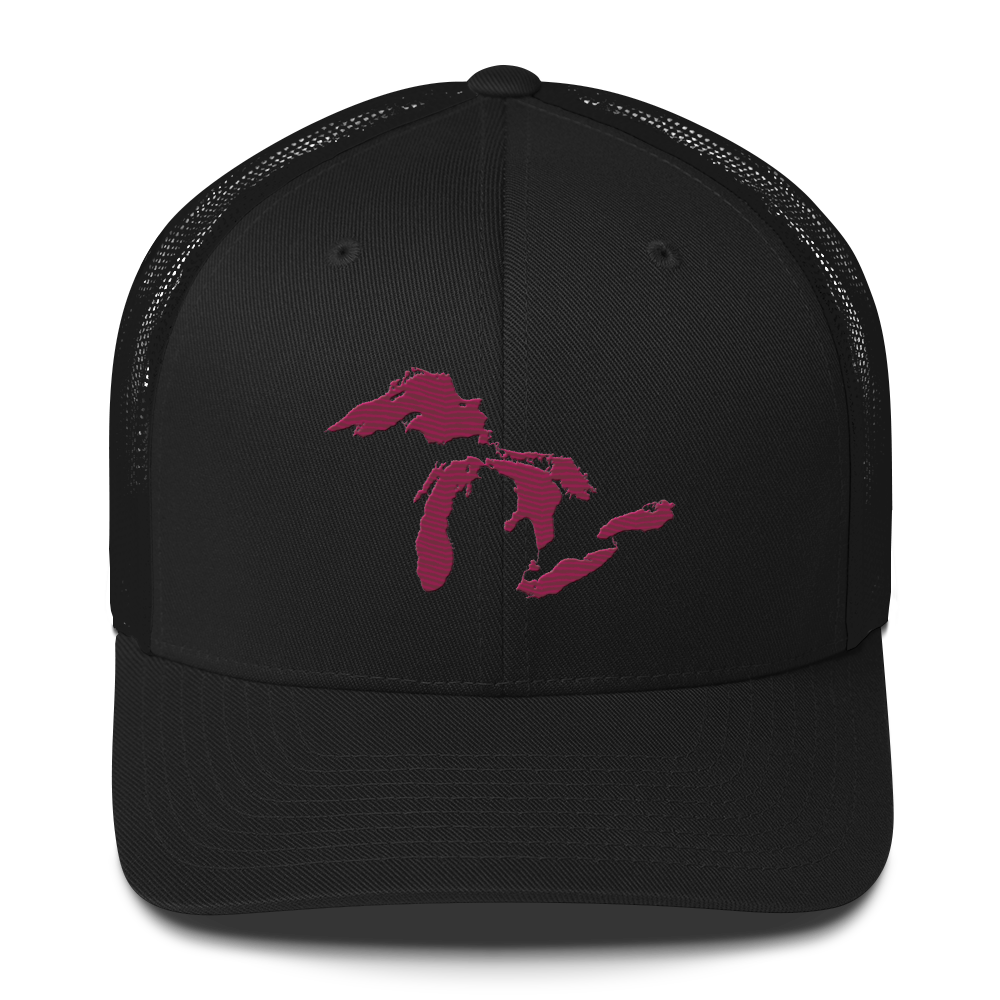 Great Lakes Trucker Hat | Ruby Red