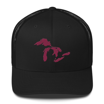 Great Lakes Trucker Hat | Ruby Red