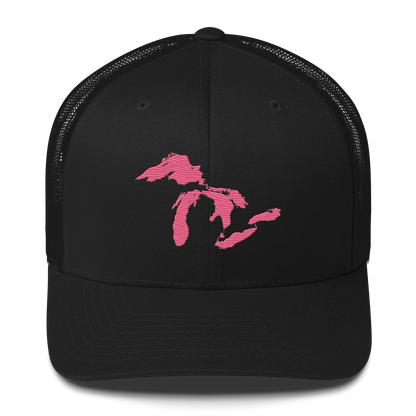 Great Lakes Trucker Hat | Rhodochrosite Pink