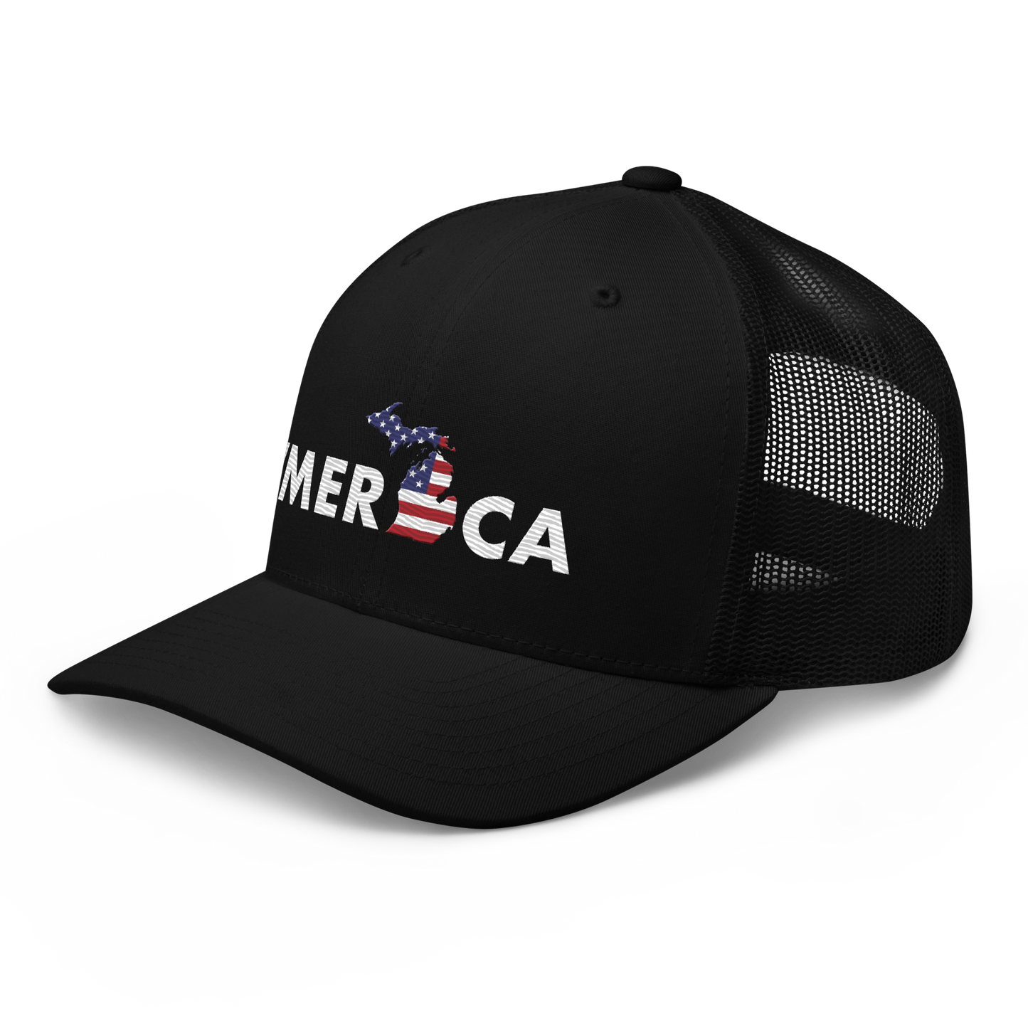 Michigan 'Merica' Trucker Hat (Patriot Edition)