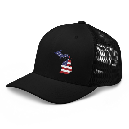 Michigan Trucker Hat (Patriot Edition)