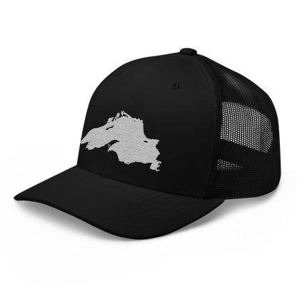 Lake Superior Trucker Hat | Platinum