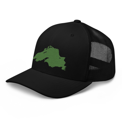 Lake Superior Trucker Hat | Pine Green