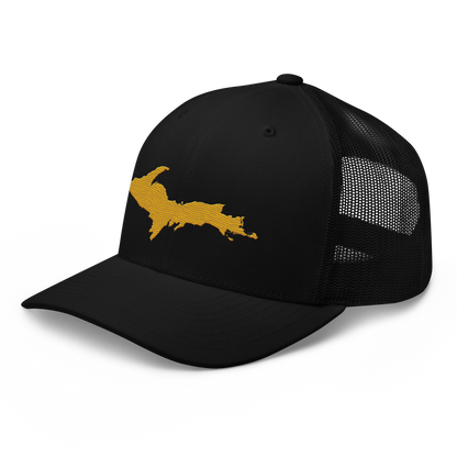 Upper Peninsula Trucker Hat | Gold