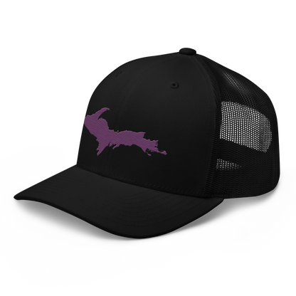 Upper Peninsula Trucker Hat | Plum