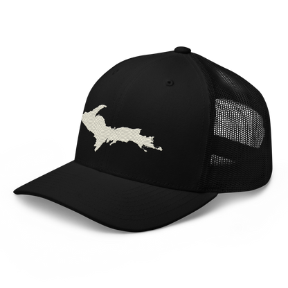 Upper Peninsula Trucker Hat | Ivory White