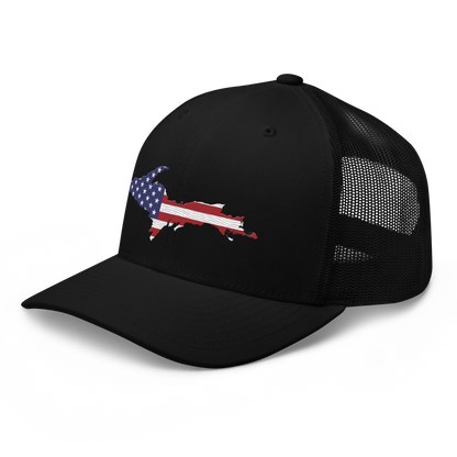 Upper Peninsula Trucker Hat | Patriotic Edition