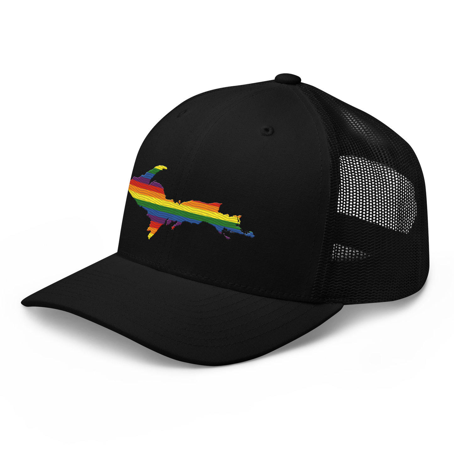 Upper Peninsula Trucker Hat | Rainbow Pride Edition